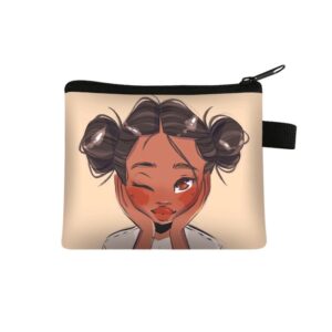 Children Kids Baby Fashion Cartoon Girls Print Coin Card Purse