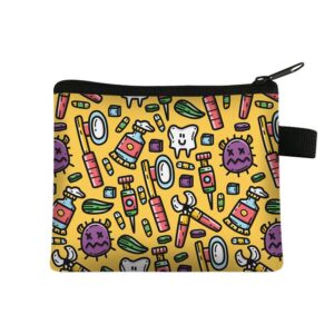 Children Kids Baby Fashion Cartoon Print Coin Card Purse
