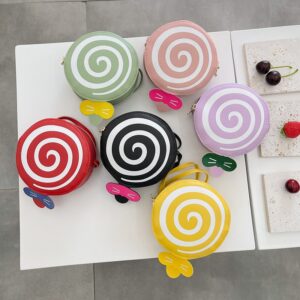 Children Kids Baby Fashion Cute Lollipop Crossbody Bag