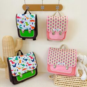 Children Kids Toddlers Fashion Girls Boys Cartoon Print Backpack