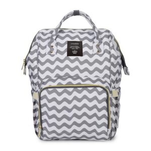 Wave Printed Mother Maternity Waterproof Diaper Bag