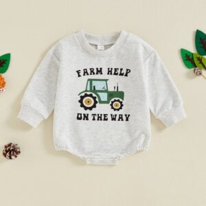 Kids Baby Boys Spring Autumn Casual Cute Alphabet Car Print Long Sleeve Romper
