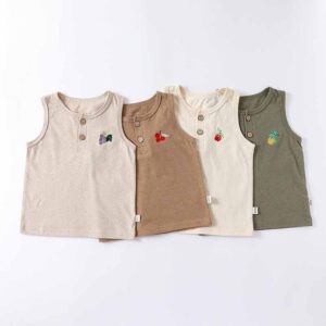 Kids Baby Boys Girls Casual Cute Sleeveless Tank Top Shorts Set