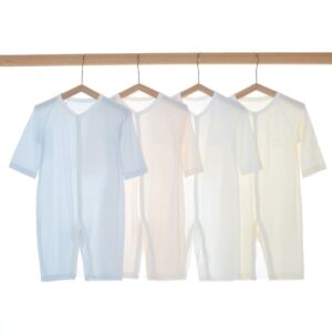 Kids Baby Boys Girls Casual Cute Rib-Knit Long Sleeve Romper