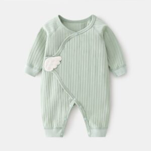 Baby Cute Cotton Stripe Cloud Romper