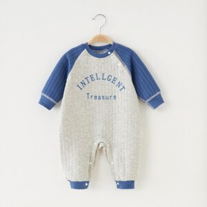 Kids Baby Boys Girls Autumn Winter Casual Cute Letters Print Long Sleeve Romper