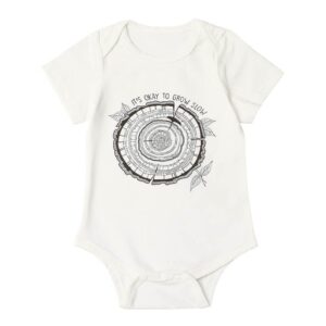 Kids Fashion Stump Pattern Romper