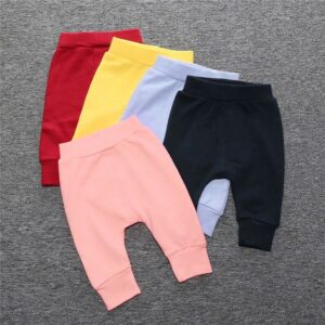 Baby Girl Boy Candy Color Pants