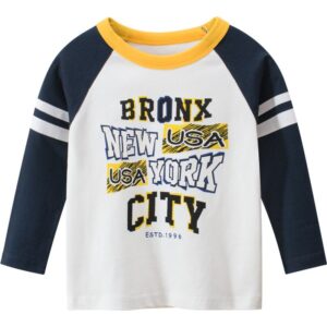 Children Letter Pattern Long-sleeved T-Shirt