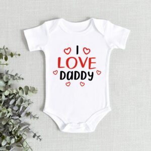 Kids Baby Boys Girls Casual Party Cute Letter Round Neck Short Sleeve Romper