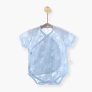 Toddlers Newborn Baby Fashion Girls Boys Casual Basic Solid Color Short Sleeve Thin Boysuit