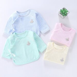 Toddlers Newborn Baby Fashion Girls Boys Casual Basic Long Sleeve Top