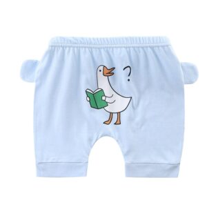 Toddlers Newborn Baby Fashion Girls Boys Casual Basic Print Loose Shorts