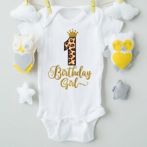 Toddlers Newborn Baby Fashion Girls Boys Basic Casual 1 Birthday Short Sleeve Bodysuit