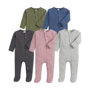 Toddler Baby Infant Girls Boys Long Sleeves Jumpsuit