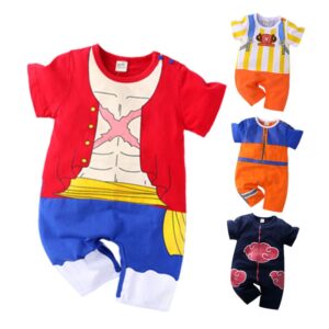 Baby Cartoon Anime Character Shape Bodysuit