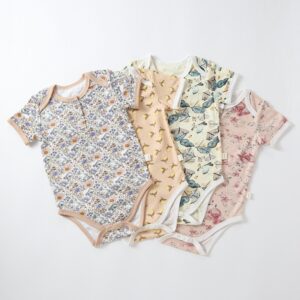 Baby Cute Thin Cotton Print Romper