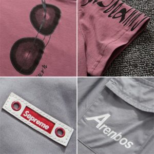 Kids Boys Casual Sunglasses Pattern Round Neck Short Sleeve Loose T-Shirt And Shorts Set