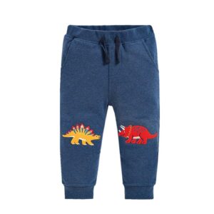 2Y-7Y Boy Fashion Dinosaur Pattern Trousers