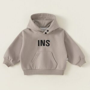 Boys Fashion Casual Printed Long-Sleeve Hoodies