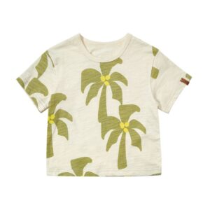 Kids Boys Girl Casual Summer Printed Short-Sleeved T-Shirt