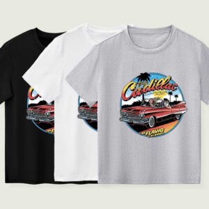 Kids Toddler Boys Girls Car Print Short Sleeve T-Shirt