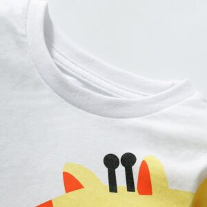 Kids Toddler Boys Casual Cartoon Short Sleeve T-Shirt