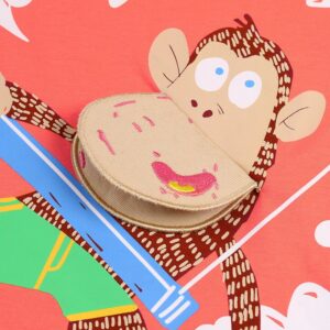 Kids Toddler Boys Casual Cartoon Print Short Sleeve T-Shirt Shorts Sets