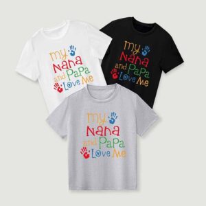 Kids Toddler Boys Fashion Casual Alphabet Print Short Sleeve Round Neck T-Shirt