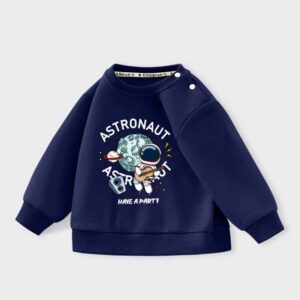 Kids Toddler Boys Casual Cute Cartoon Print Long Sleeve Sweatshirts