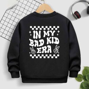 Kids Toddler Boys Girls Casual Cute Alphabet Print Fleeces Long Sleeve Sweatshirts