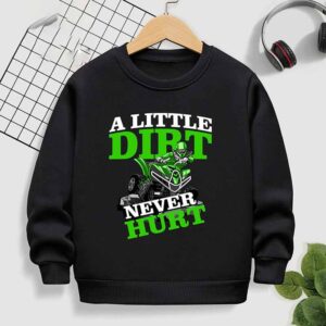 Kids Toddler Boys Girls Casual Cute Alphabet Print Fleeces Long Sleeve Sweatshirts
