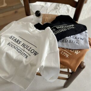 Kids Toddler Boys Fashion Casual Letter Print Long Sleeve T-Shirt