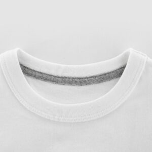 Kids Basic Letter Round Neck Short-sleeved T-Shirt