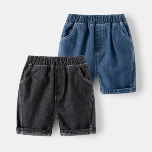Kids Toddler Boys Casual Fashion Denim Shorts