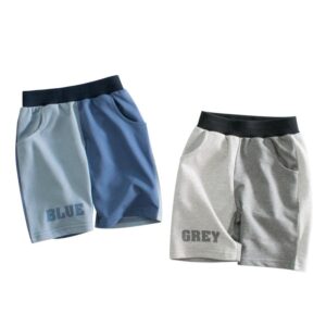 Children Kids Baby Fashion Boys Casual Basic Color Matching Shorts