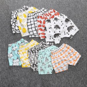 Toddlers Newborn Baby Fashion Boys Cartoon Print Shorts