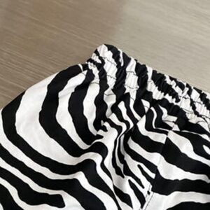 Boys Fashion Zebra-stripe Casual Pants