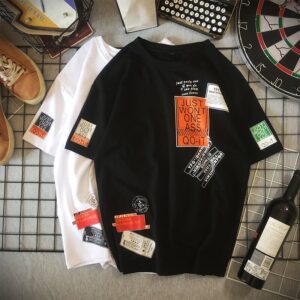 Boys Fashion Pattern Printing Short-sleeved T-Shirt