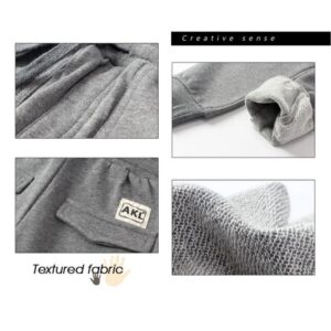 Boys Pure Color Jogger Pants