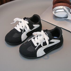 Children Fashion Casual Autumn Sports Breathable Non-Slip Lace-Up Sneakers