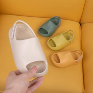 Kids Unisex Fashion Casual Solid Color Thick-Soled Sandals