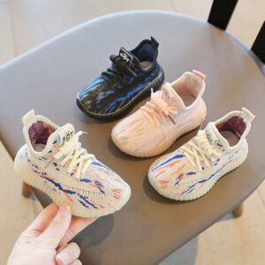 Children Kids Toddlers Girls Boys Casual Breathable Soft Bottom Sneakers