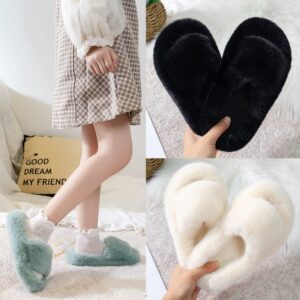 Children Kids Toddlers Girls Boys Fur Slippers