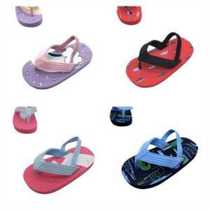 Kids Unisex Casual Cute Cartoon Print Summer Flip Flops