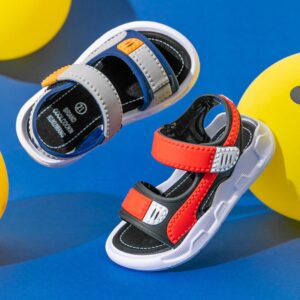 Boys Casual Color Blocking Non-slip Soft Bottom Sandals