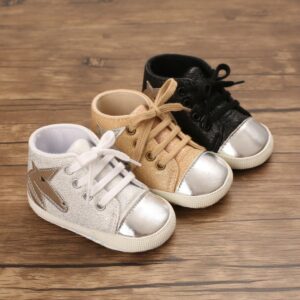 Toddlers Newborn Baby Girls Boys Soft Sole Shoes