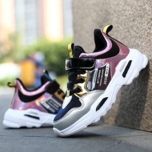 Kids Sporty Color Blocking Running Shoes Casual Sneakers