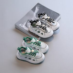 Kids Casual Breathable Sports Hollow Mesh Sneakers