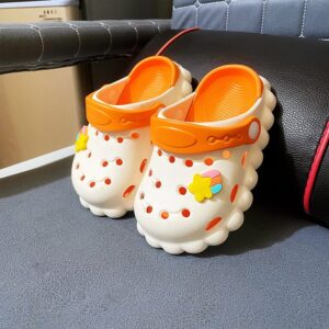 Children Kids Baby Fashion Girls Boys Hole Indoor Beach Star Slippers Shoes